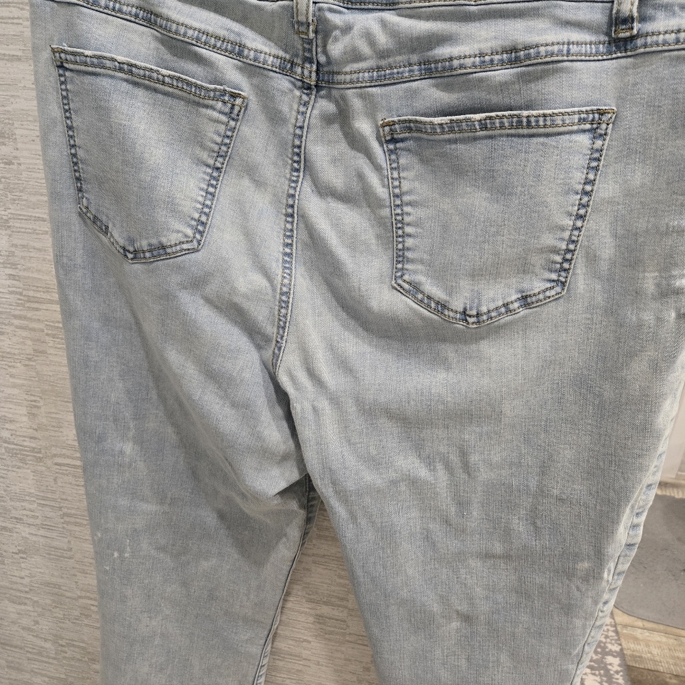 Cato Light Blue Ripped Skinny Jeans - Picture 3 of 3